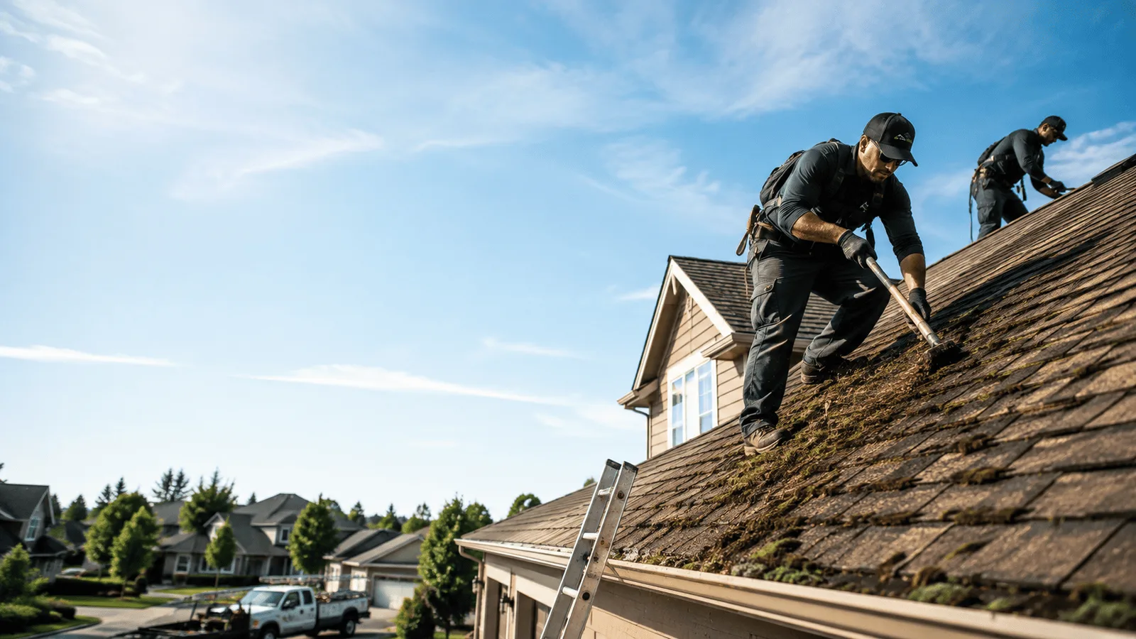 Roof Moss Removal in Walnut Springs, TX near me